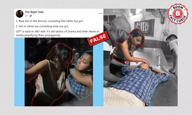 No, AISA Students Did Not Fake Injuries In Clash At JNU On Ram Navami