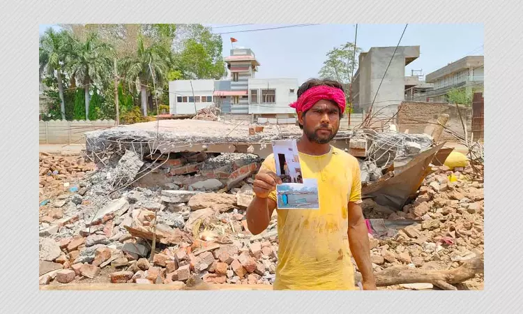 In Bid To Punish Rioters In MP, House Under PM Awas Yojana Destroyed