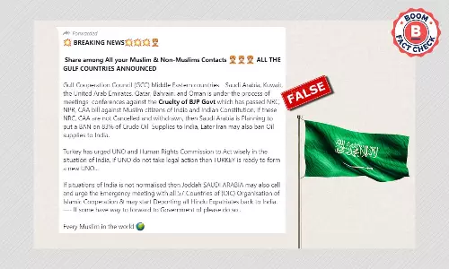 FactChecking Claims On The GCC, OIC Actions On Indias CAA & NRC