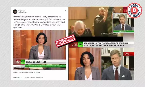 RT Video Of Far Right Party Demanding Sharia In Belgium Is 10-Year-Old