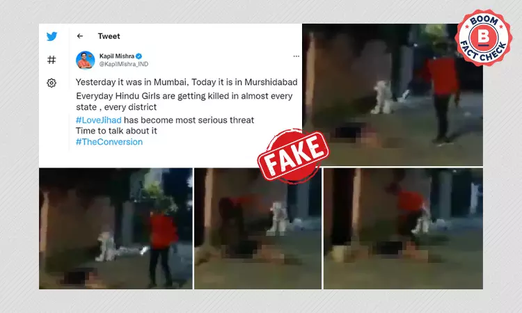 Video Of Woman Fatally Stabbed In Murshidabad Viral With Love-Jihad Spin