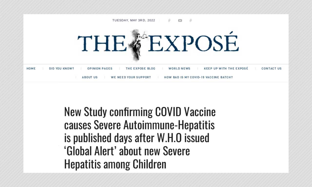 Watch No, Hepatitis Outbreak In Children Is Not Caused Due To COVID-19 Shots – Latest News