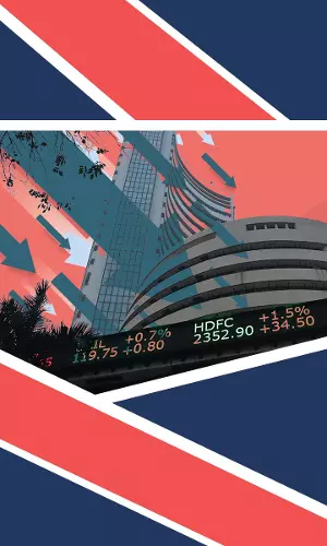 Markets Tank In India As Rupee Hits Record Low