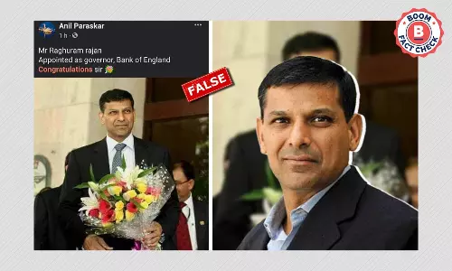 No, Raghuram Rajan Has Not Been Appointed As Bank of England Governor