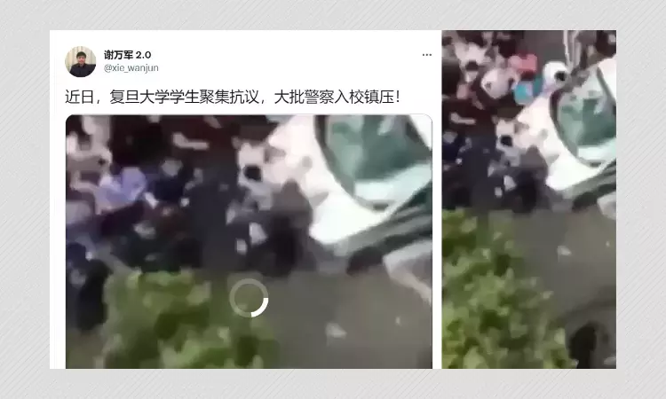 2014 Protest Video Viral As Anti-Lockdown Rally At Shanghai University
