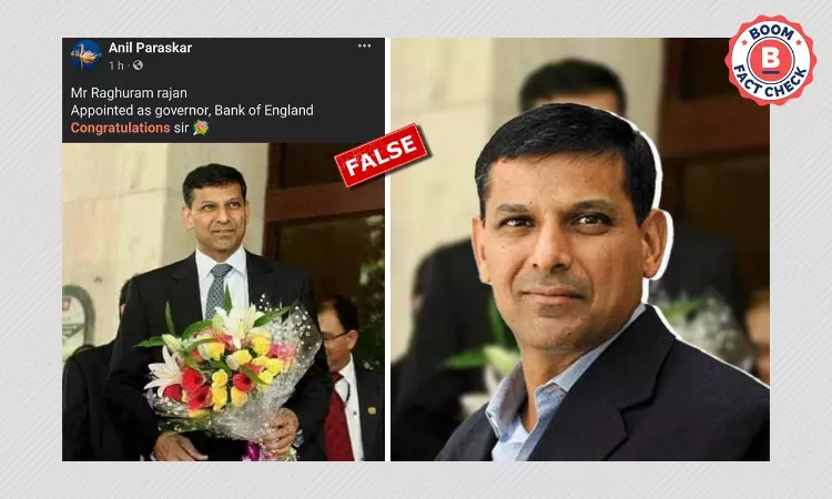 No, Raghuram Rajan Has Not Been Appointed As Bank of England Governor