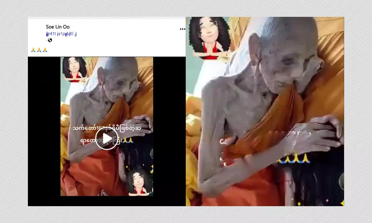 Thai Buddhist Monk In Viral Video Died Aged 109 And Not 163
