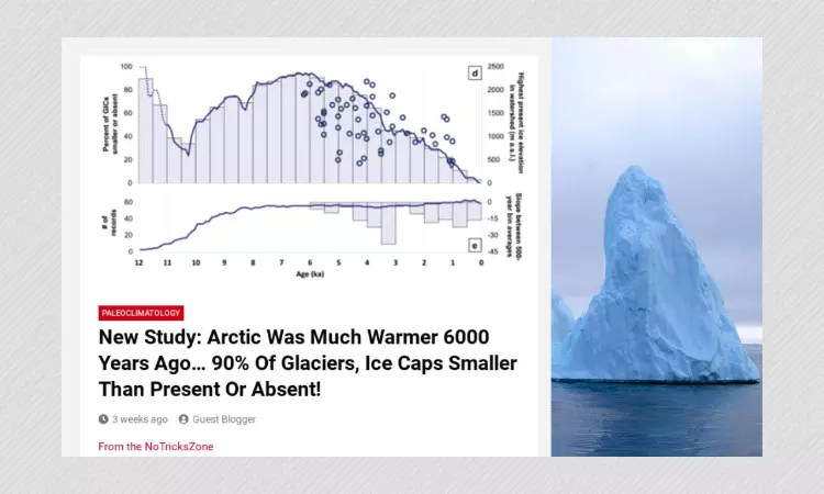 Study On Arctic Circle Misrepresented To Question Climate Change