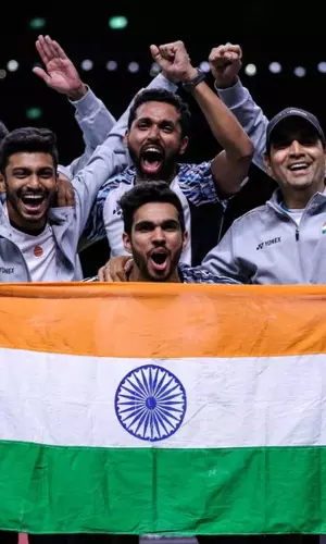 Thomas Cup: India Creates History, Defeats Denmark 3-2 To Reach First Final