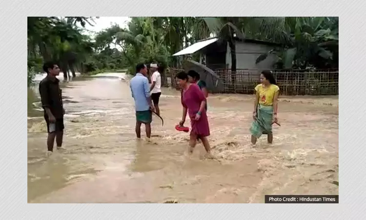 Assam Floods: Heavy Rains Lash The State, At Least Three Dead, 57000 Affected