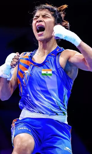 Nikhat Zareen Wins Gold At World Boxing Championships, Becomes Fifth Indian Woman To Become World Champion