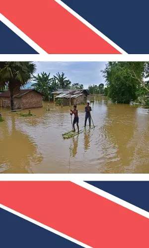Assam Floods: At Least 9 Killed, 700,000 Affected As Heavy Rains Inundate Villages