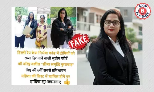 Did Nirbhayas Lawyer Feature In A List Of Worlds 6 Most Talented Women?