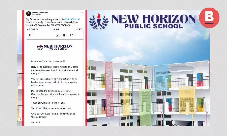 Sent Without Proper Screening: Bangalore School On Gyanvapi Mosque Message