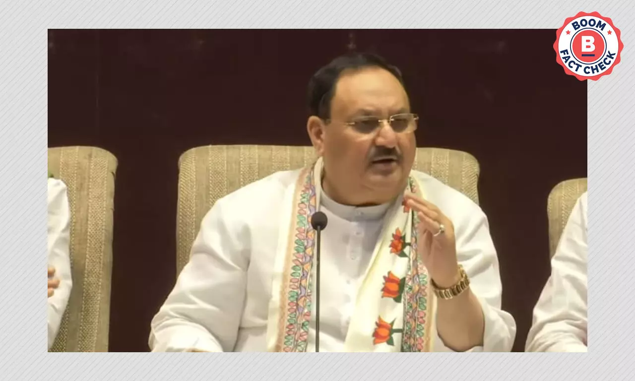Has Indias Per Capita Income Doubled As Claimed By BJP Chief JP Nadda?