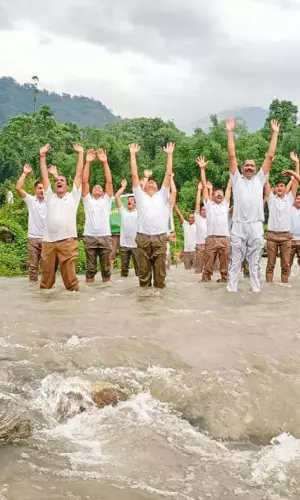 From Himalayas to Coasts, Jawans Perform Asanas To Participate In World Yoga Day Celebrations