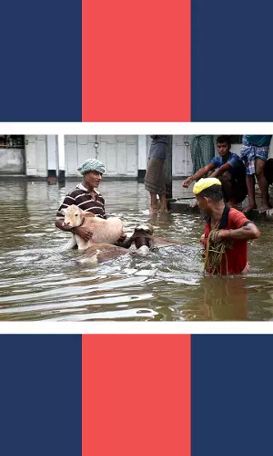 Over 80 Killed As Floods Ravage Assam, Meghalaya; Over 47 Lakh People Displaced
