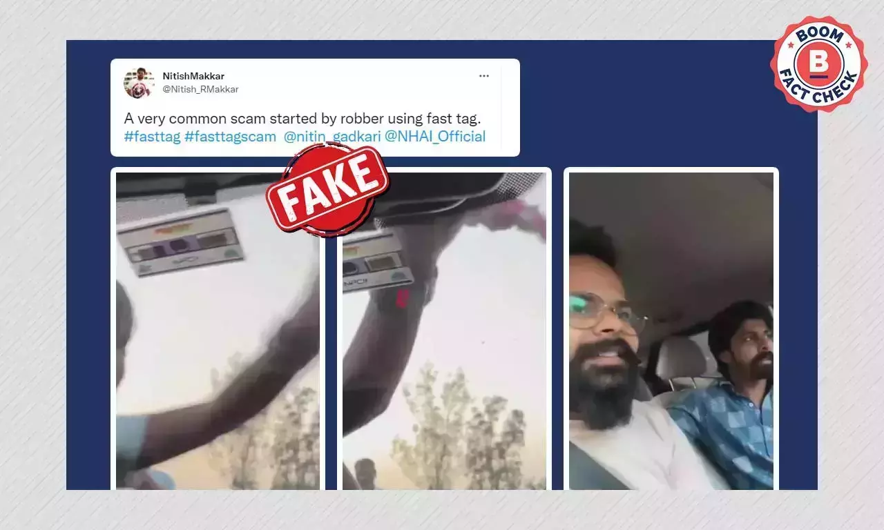 Scripted Video On Alleged FASTag Scam Viral As Real Scripted Video On Alleged FASTag Scam Viral As Real