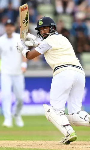 England v India Fifth Test: Pujaras 50 Helps India End Day 3 With 257-Run Lead