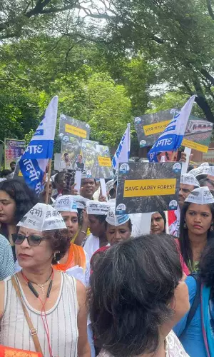 Aarey Row: Forest Activists Protest Against Shinde Govts Metro Project