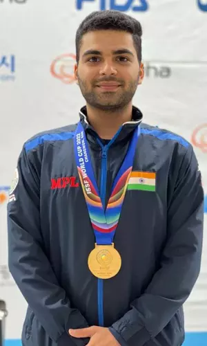 ISSF World Cup 2022: Arjun Babuta Bags Gold In 10m Air Rifle Final