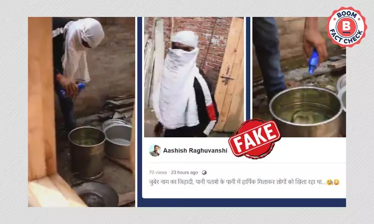 Staged Video Of Man Mixing Harpic In Gol Gappe Viral With Communal Spin
