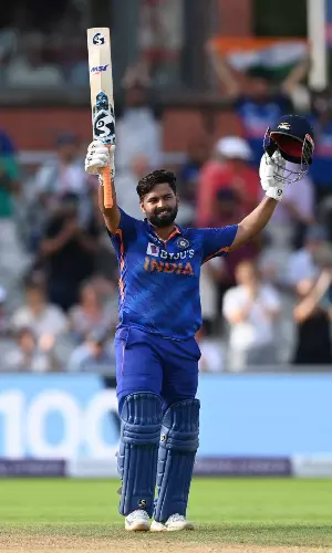 With Rishabh Pants Century, India Beats England By 5 Wickets, Win ODI Series 2-1