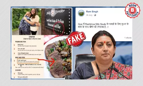 Viral Menu Card With Beef Food Items Is Not From Silly Souls Goa Cafe & Bar