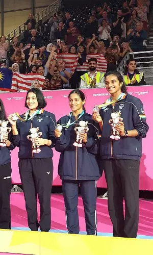 Silver Medal Finish For India In CWG Badminton Mixed Team Final After Losing To Malaysia 1-3