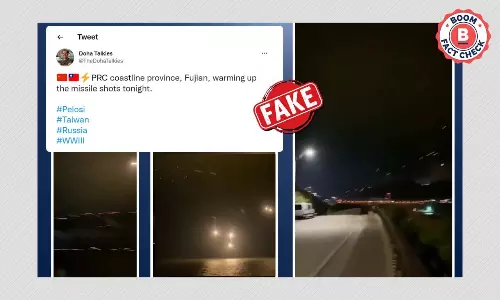 Old Taiwan Military Drill Peddled As Chinas Live-fire Drills In Taiwan Strait