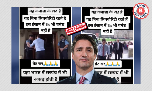 Old Video Viral As Canada PM Justin Trudeau Living Without Security
