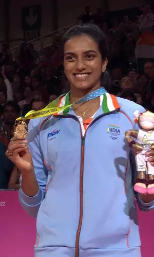 CWG 2022: PV Sindhu Wins Gold Medal In Badminton Singles After Defeating Canadas Michelle Li
