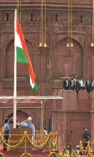 Red Fort Decked Up For 76th Independence Day, PM Modi Addresses Nation