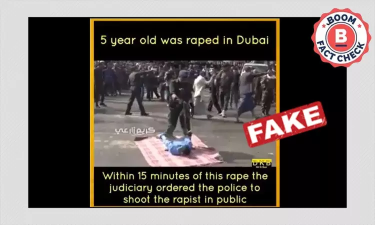 Video Of Rape Accused Being Publicly Executed In Yemen Peddled As Dubai