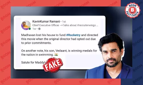 No, Madhavan Did Not Sell His House To Fund The Film Rocketry No, Madhavan Did Not Sell His House To Fund The Film Rocketry