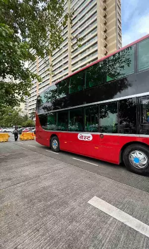 Indias First Electric Double Decker Bus Unveiled In Mumbai