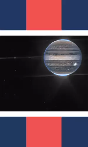 NASAs James Webb Telescope Captures Jupiter With Rings And Auroras