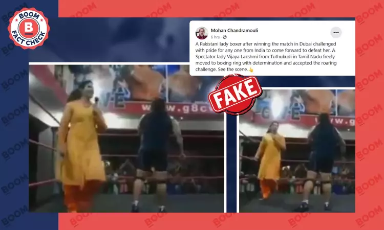 Video Of Two Indian Women Wrestlers Revived With False Anti-Pak Claim