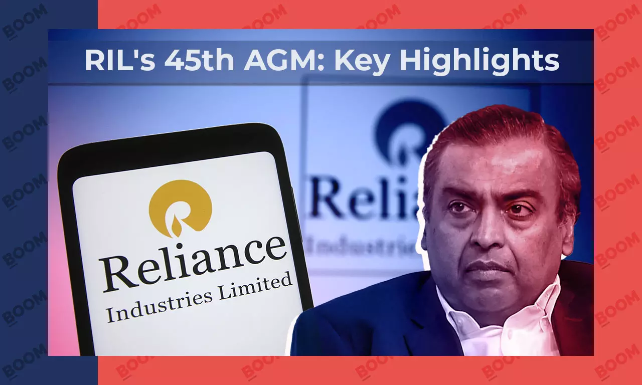 RIL's 45th AGM: Mukesh Ambani Announces 5G Rollout Plan, FMCG Launch