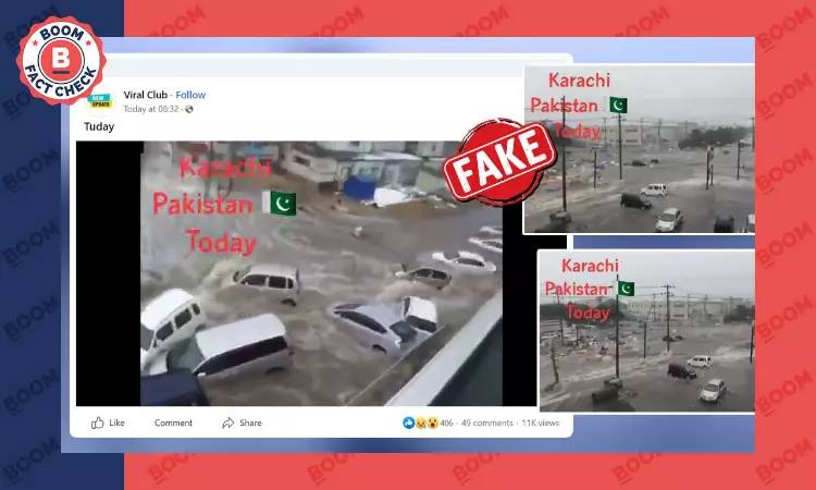 2011 Tsunami Video From Japan Revived As Recent Floods In Karachi