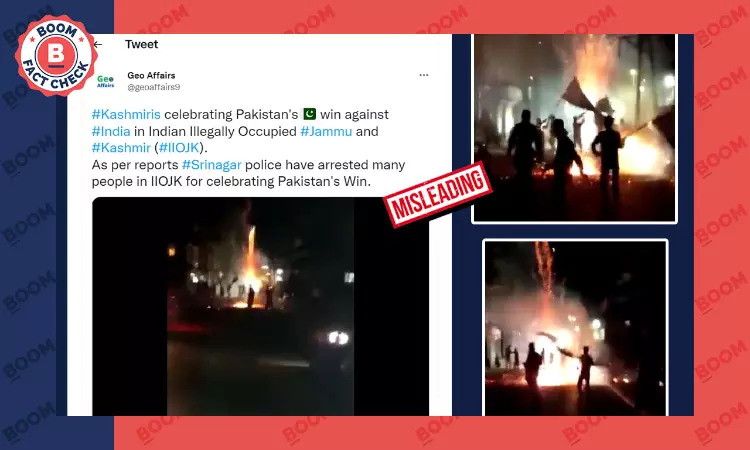 Old Video Shared As Srinagar Celebrating After Paks T20 Win Over India