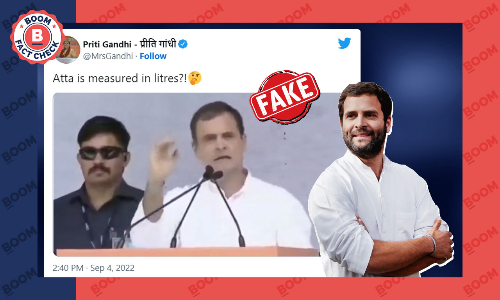 Edited Clip Of Rahul Gandhis Atta 40rs Per Litre Faux Pas Goes Viral
