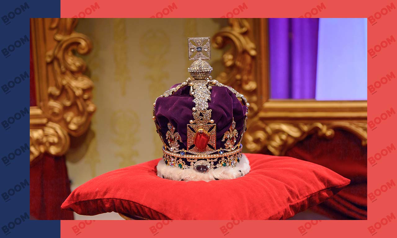 Queen elizabeth crown kohinoor discount