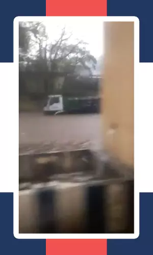 Roads Inundated, Vehicles Submerged After Brief Deluge in Pune