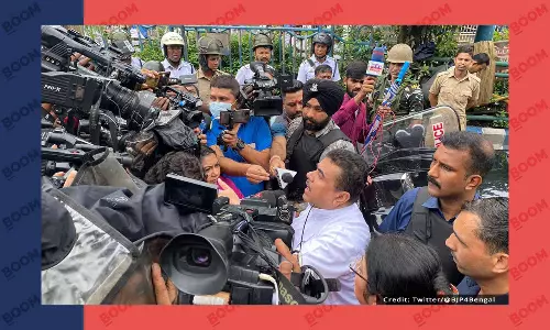 Suvendu Adhikari Held: What Happened During BJPs Nabanna Abhijaan