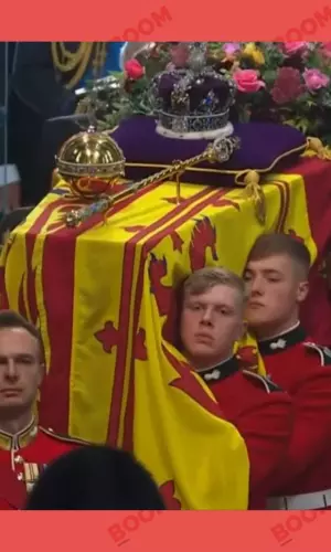 Queen Elizabeths Funeral: Coffin Makes Final Journey From Westminster To Windsor Castle