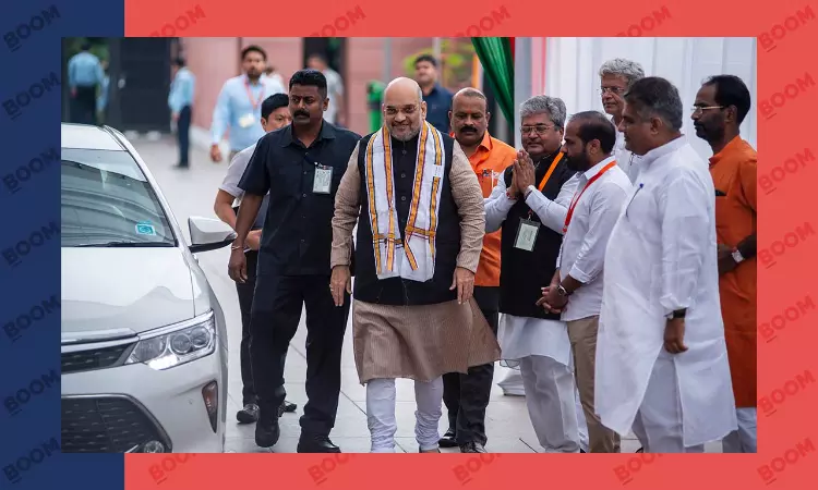 No, Amit Shah Did Not Goof Up By Referring To Milk Production In Grams