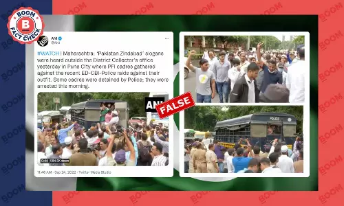 Did PFI Protesters In Pune Raise Pakistan Zindabad Slogans? A FactCheck Did PFI Protesters In Pune Raise Pakistan Zindabad Slogans? A FactCheck