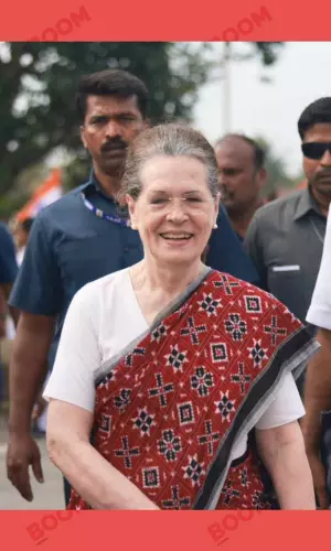 Sonia Gandhi Joins Congress Bharat Jodo Yatra In Karnataka