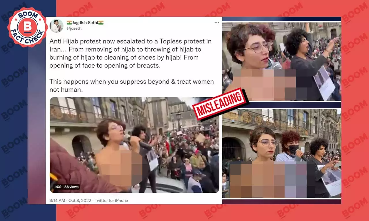 Iranian Protest Topless Against Hijab Iranian Protest Topless Against Hijab